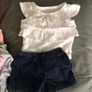 Baby girl Cute summery outfit
